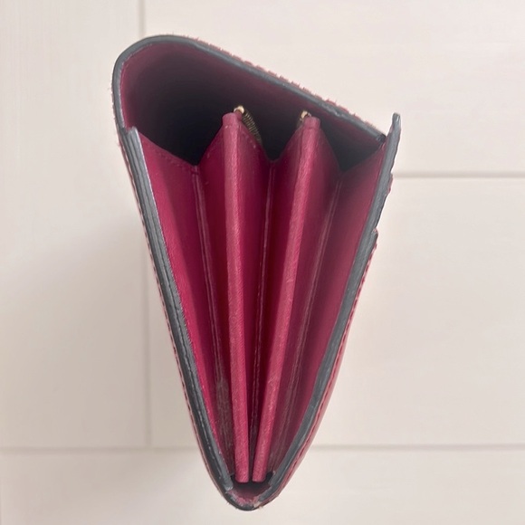 Louis Vuitton Monogram Vernis Porte Feuille Sarah Long Bifold Snap Wallet - Picture 4 of 17